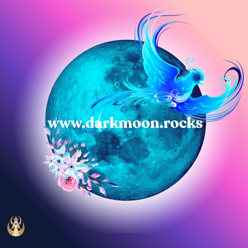 Dark Moon Rocks Logo